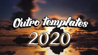 Free Aesthetic Outro Templates 2020
