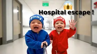 AI Twin Vlog | Escape from The Hospital