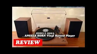 Обзор проигрывателя винила ANGELS HORN H00501 | Hi-Fi Bluetooth-проигрыватель с динамиками @Thoma...