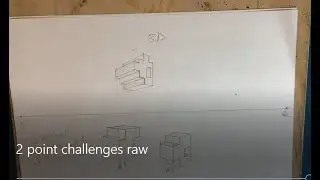 2 point Perspective Shape challenges raw video
