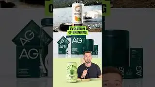The branding evolution of 3 health & fitness brands. #branding #fitness #shorts