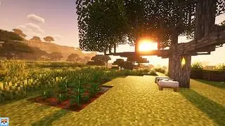 Minecraft Longplay | Gentle Savanna Exploration & Building (no commentary)