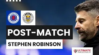 🗣️ REACTION // Stephen Robinson Post-Rangers
