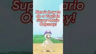 How To Vault | Super Mario Odyssey #shorts #supermarioodyssey #tutorial