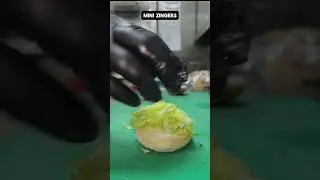 Mini Zinger Burgers Recipe | Haseebee