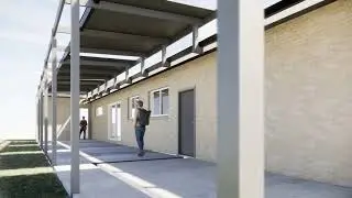 Arches Project  carport fly thru  Version C