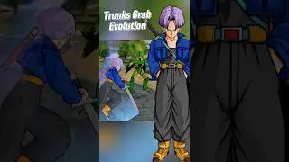 Trunks Grab Evolution in the Tenkaichi Series