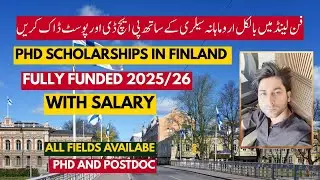 PhD Scholarships in Finland 2025/26 | Fully Funded Opportunities for International Students