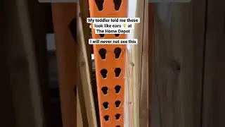 I&rsquo;ll never see anything else 😂 #toddlermom #homedepot #toddlerfunny