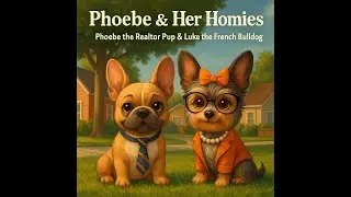 Phoebe & Her Homies 🧡 | When Phoebe the Realtor Pup Met Luke the French Bulldog | NextHome Storybook