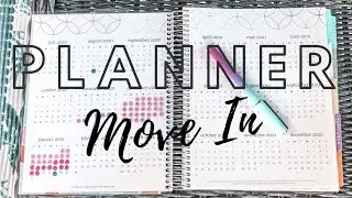 2020-2021 Erin Condren Academic Planner Set Up and Move In