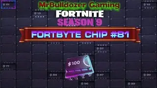 Fortnite Season 9 Fortbyte Chip #81 Location