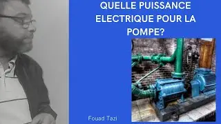 Video N°99 Puissance moteur pour pompe centrifuge