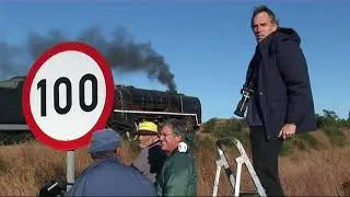 Class 15F steam locomotive and steam paparazzi