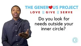 Generous Project (Part Two) \\ Sam Anderson