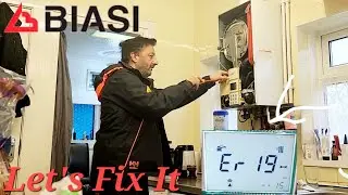 Мигающий код котла Biasi Er 19, ремонт котла в Бирмингеме