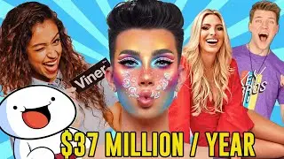 TOP 10 Richest Youtubers - How they makes money on YouTube  in 2020