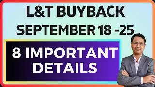 Larsen and toubro buyback 2023 | L&T buyback news today | L&T entitlement and date