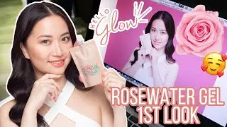 [ENG] 🌹 Hello Glow Rosewater Soothing Gel First Look! 🌹 | Doll Up Mari