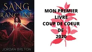 &laquo;&nbsp;Sang Rancune&nbsp;&raquo; livre de Jordan Breton. Coup de c&oelig;ur ❤️