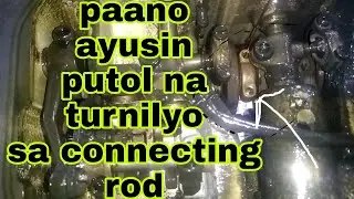 HOW TO CHANGE MAIN CONNECTING ROD (OVERLOCK MACHINE KINGTEX)