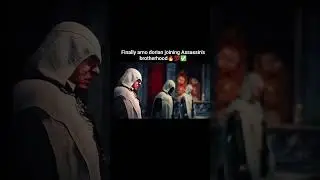 Arno Dorian became a  joining Assassin's brotherhood 🔥💯✅👍.