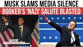 Cory Booker&rsquo;s Bizarre Gesture Sparks Uproar | Musk Slams Media&rsquo;s &lsquo;Double Standards&rsquo; Over Nazi Salute