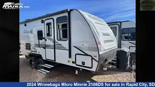 Breathtaking 2024 Winnebago Micro Minnie Travel Trailer RV For Sale in Rapid City, SD | RVUSA.com