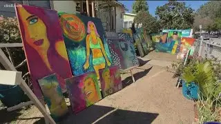 Ocean Beach artist describes 