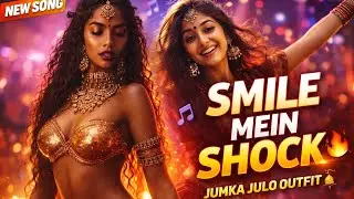 SMILE MEIN SHOCK 🔥 | Girl Dance Song | Full On Fun Bollywood Dance | New Song 2025