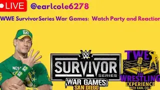 Survivor Series 2025 Watch-Along Telecast w/ Earl Cole LIVE!