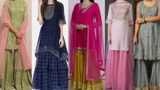 Sharara and Gharara Outfit Ideas 2019 || Sikana Trends