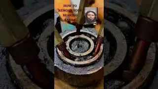 How to remove hard bearing easily? #truckmechanic #mechanic
