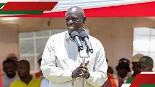 LIVERigathi Gachagua holds a press conference in Nyeri County