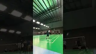 Demam pon beating 2 shuttle set 2..#2026 #badminton #badmintonlovers #kuangclassic 