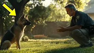 Retired Police Dog Doesn't Recognize His Handler, What Happens Next is bone-chilling