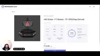 HEXMarket is on TESTNET! NFT Marketplace for encapsulated HEX Stakes using Hedron (HDRN).