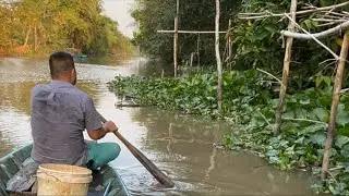 Ra sông lớn thăm lọp hơn nữa tháng rồi