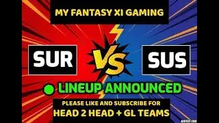 Vitality T20 Blast 2022, Match 58: SUR vs SUS Dream11 Prediction, Fantasy Cricket Tips, Playing XI