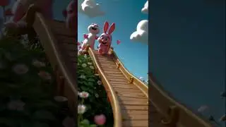 funny kids animation video              PINKY BUNNY cartoon
