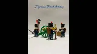 Napoleonic French Artillery #napoleonicwars #lego