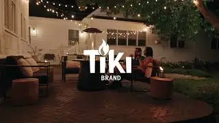 TIKI Brand Customizable Propane Fire Pit