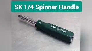SK Tools 1/4 Drive Spinner Handle Made In The USA