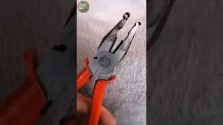 Tools to make handmade keychains from welding wire | Tool keychain #shorts