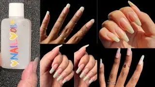 Grow Stronger Nails FAST! Nail Growth Hacks You Need To Try / Nail growth oil