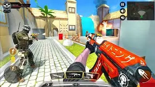 Fps Commando 3D Strike New Offline Game - Android Gameplay
