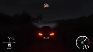 Forza Horizon 3 C63 AMG S Highway Run at night