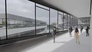 (Cinematic) Nebula Art's Perform - Science-fiction Architecture Concept of Performing Arts Center