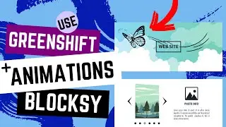 Use Greenshift to add animations to Blocksy content!