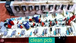 Ahuja 800 power amplifier  motherboard repair and cleaning